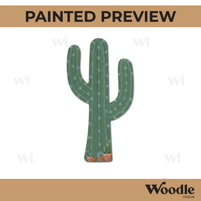 Cactus Cutout MDF Design 5