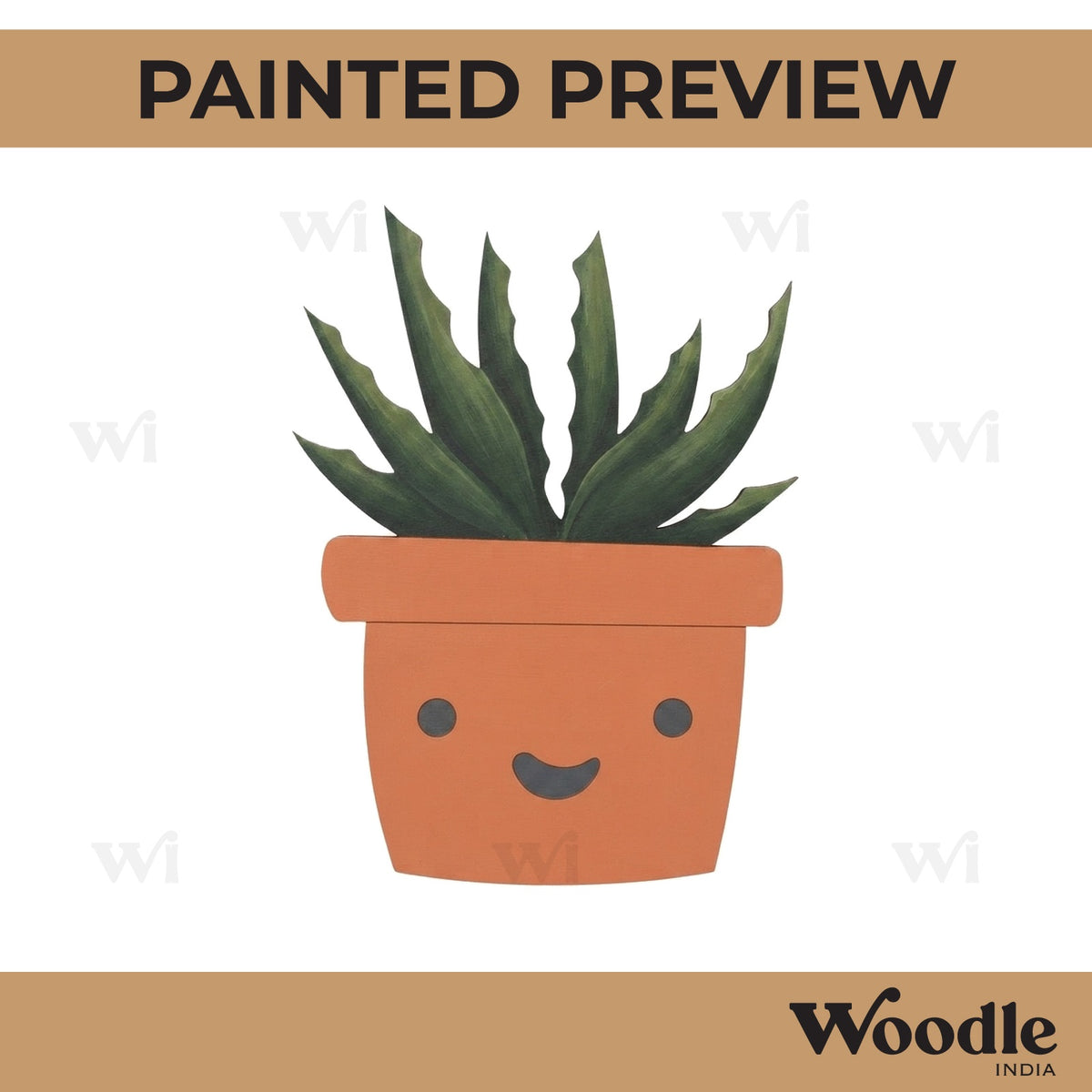 Cactus Pre Marked MDF Design 11