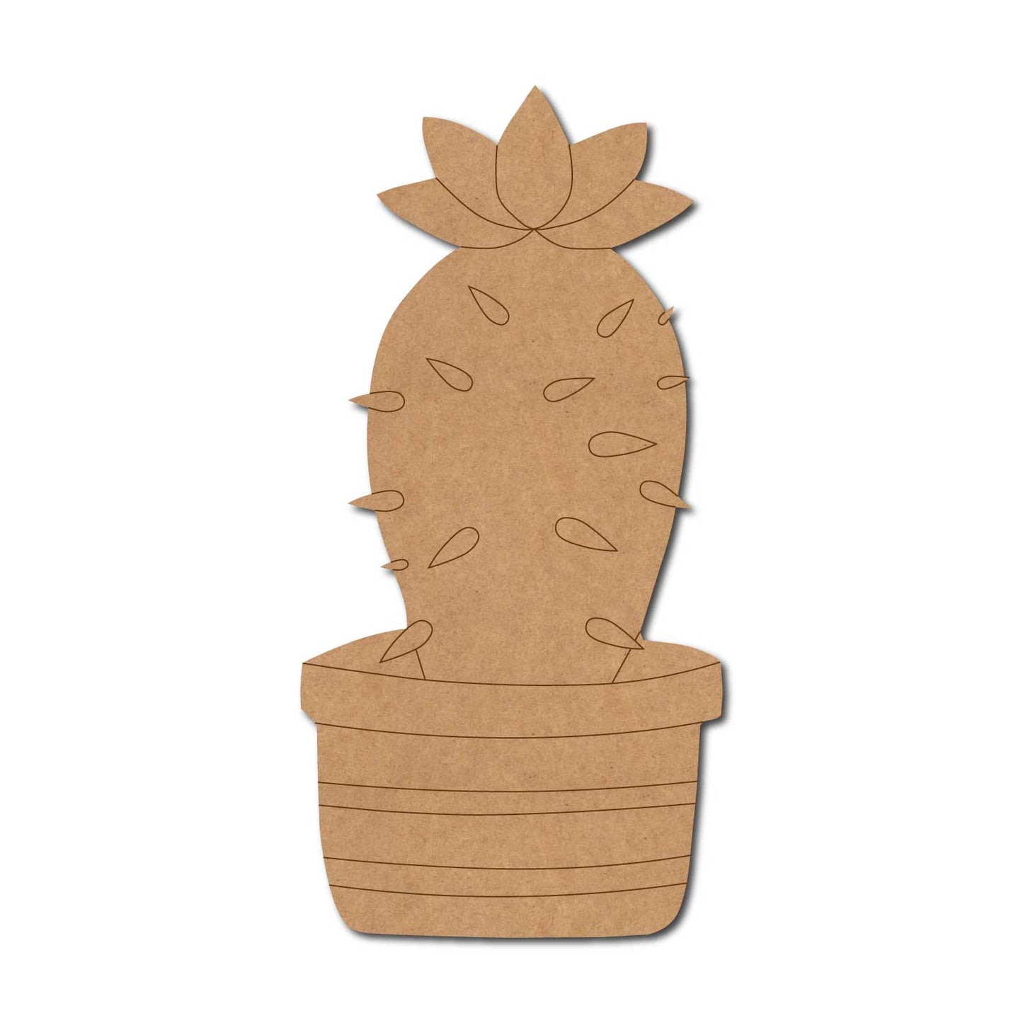 Cactus Pre Marked MDF Design 19