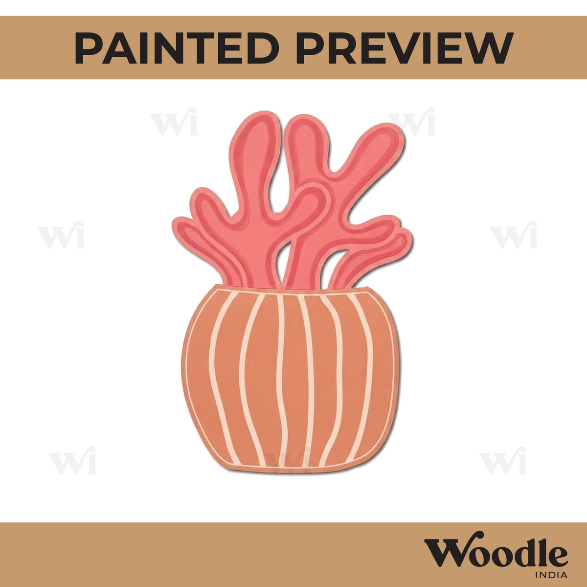 Cactus Pre Marked MDF Design 2