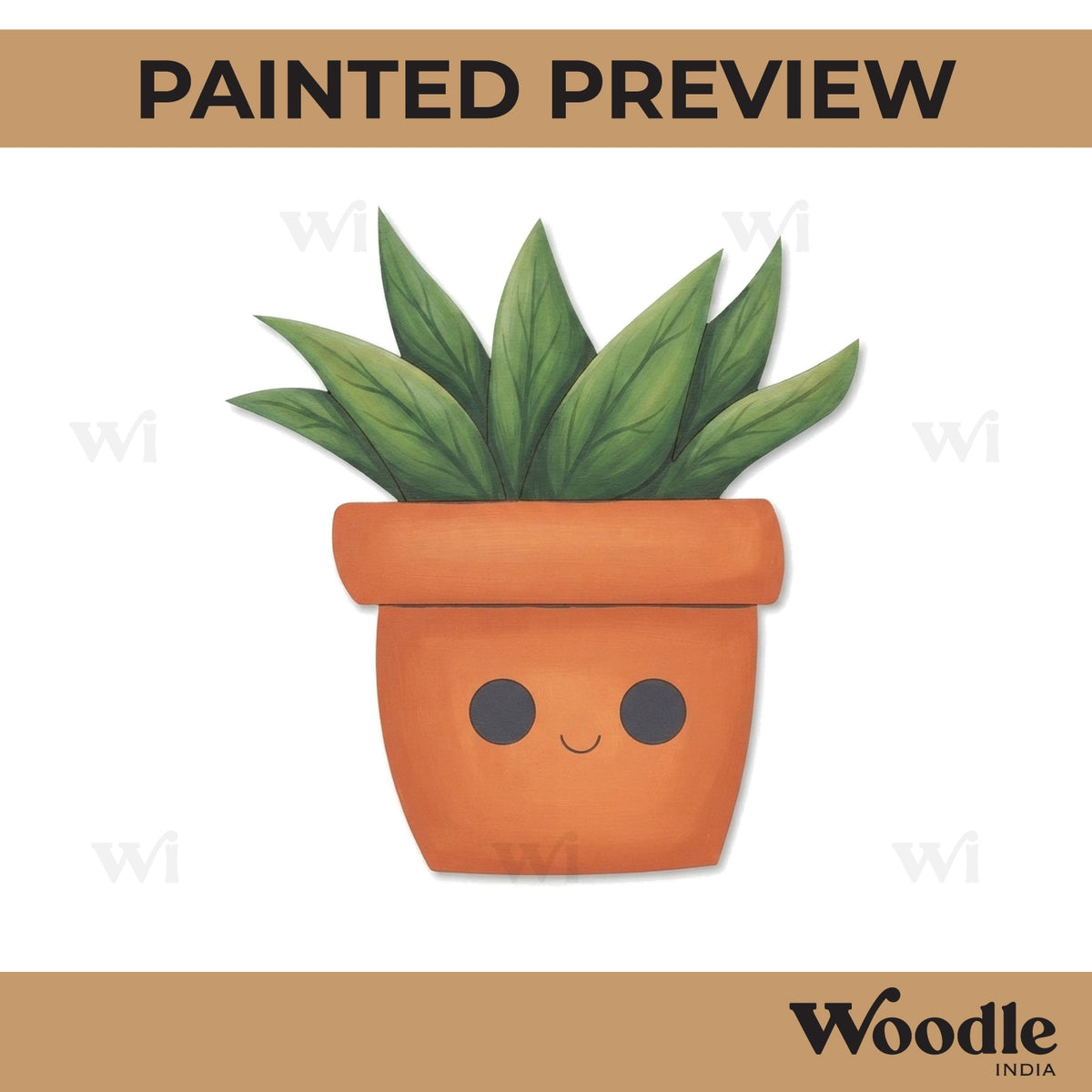 Cactus Pre Marked MDF Design 6