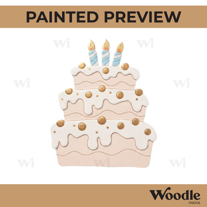 Cake Pre Marked MDF Design 3
