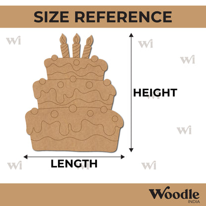 Cake Pre Marked MDF Design 3