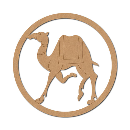 Camel Macrame Base Pre Marked MDF Design 1