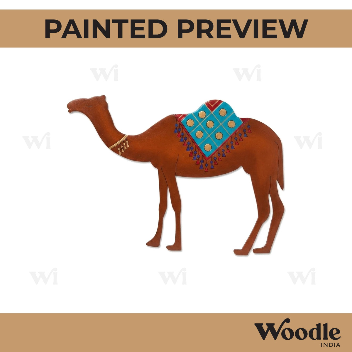 Camel Pre Marked MDF Design 10