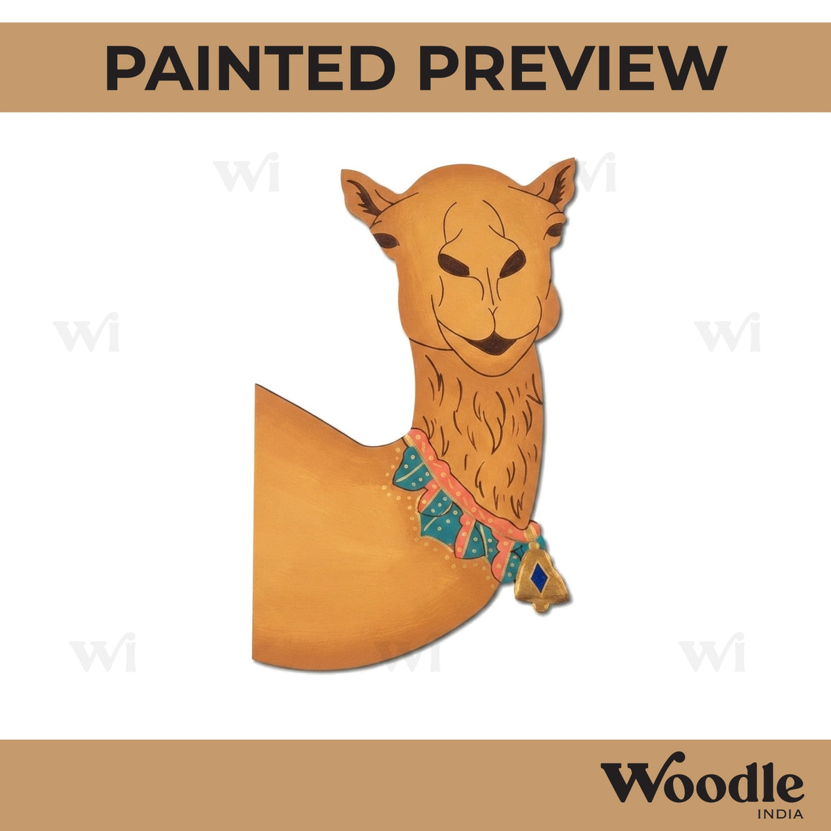 Camel Pre Marked MDF Design 4