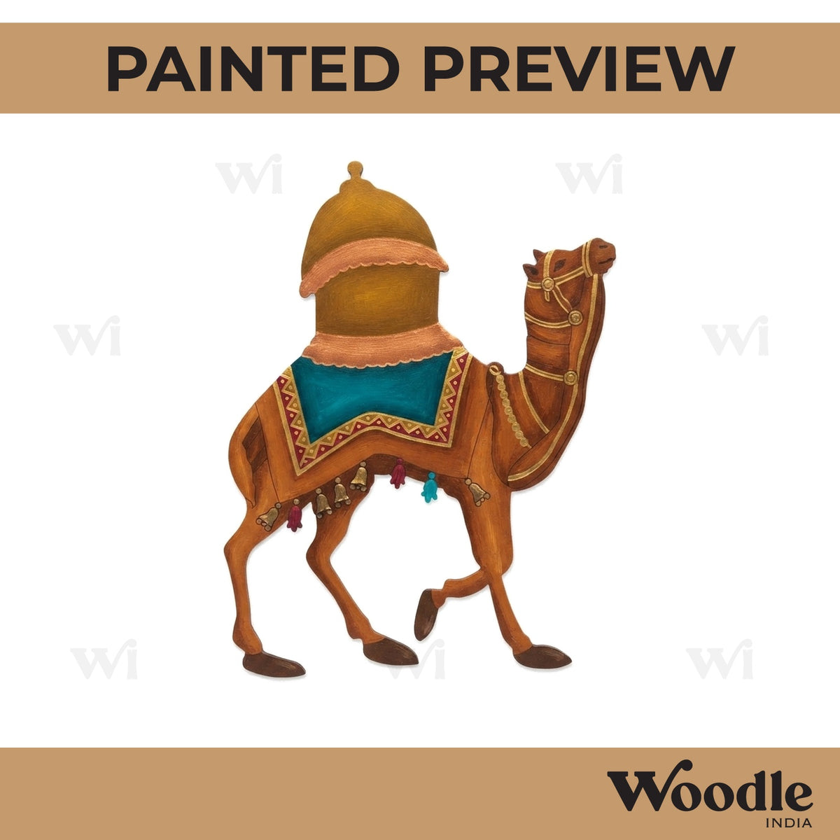 Camel Pre Marked MDF Design 8