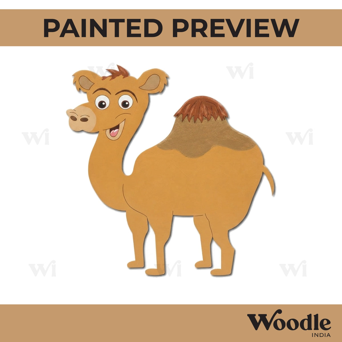 Camel Pre Marked MDF Design 9