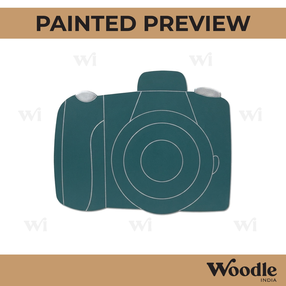 Camera Pre Marked MDF Design 3
