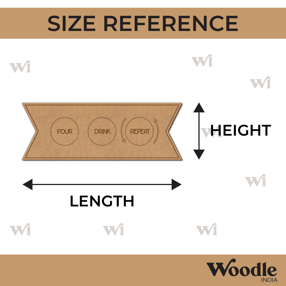 Can Serving Tray MDF Design 3