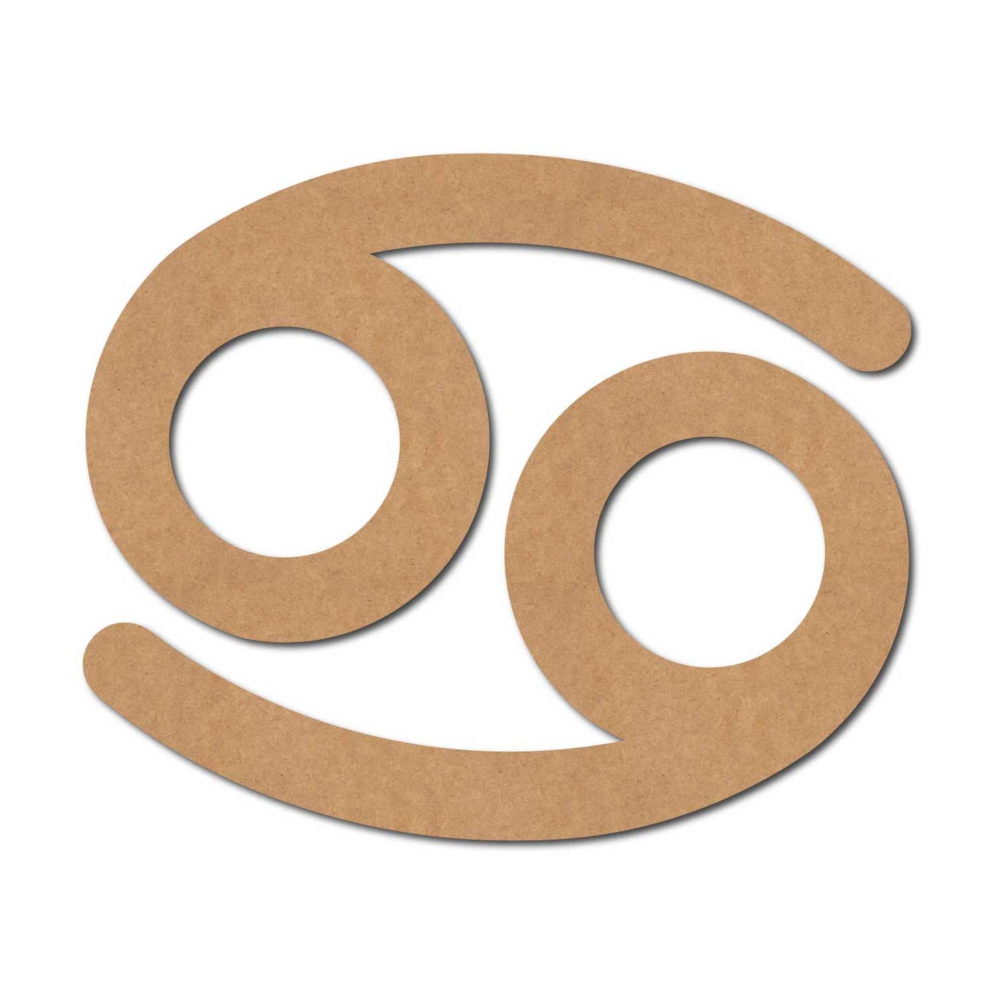 Cancer Zodiac Sign Cutout MDF Design 2