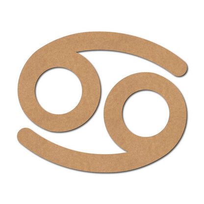Cancer Zodiac Sign Cutout MDF Design 2