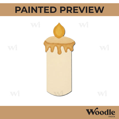 Candle Pre Marked MDF Design 1