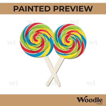 Candy Stick Pre Marked MDF Design 2