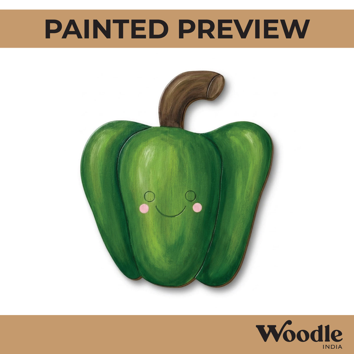 Capsicum Pre Marked MDF Design 1