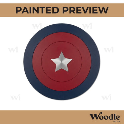 Captain America Marvel Pre Marked MDF Design 1