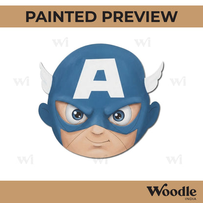 Captain America Marvel Pre Marked MDF Design 7
