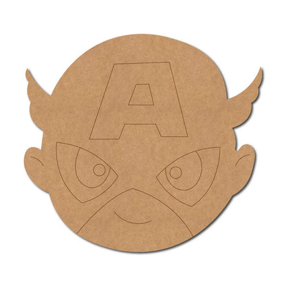 Captain America Marvel Pre Marked MDF Design 7