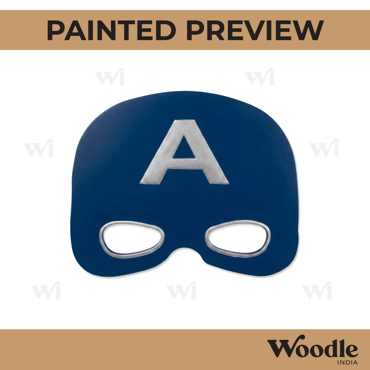 Captain America Marvel Pre Marked MDF Design 8