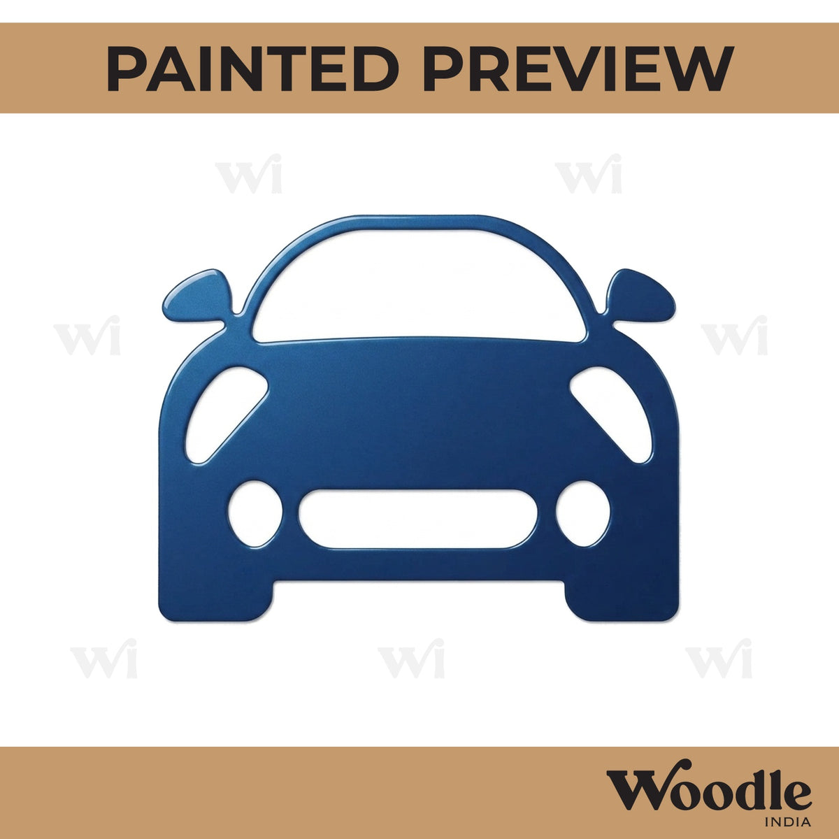 Car Cutout MDF Design 10
