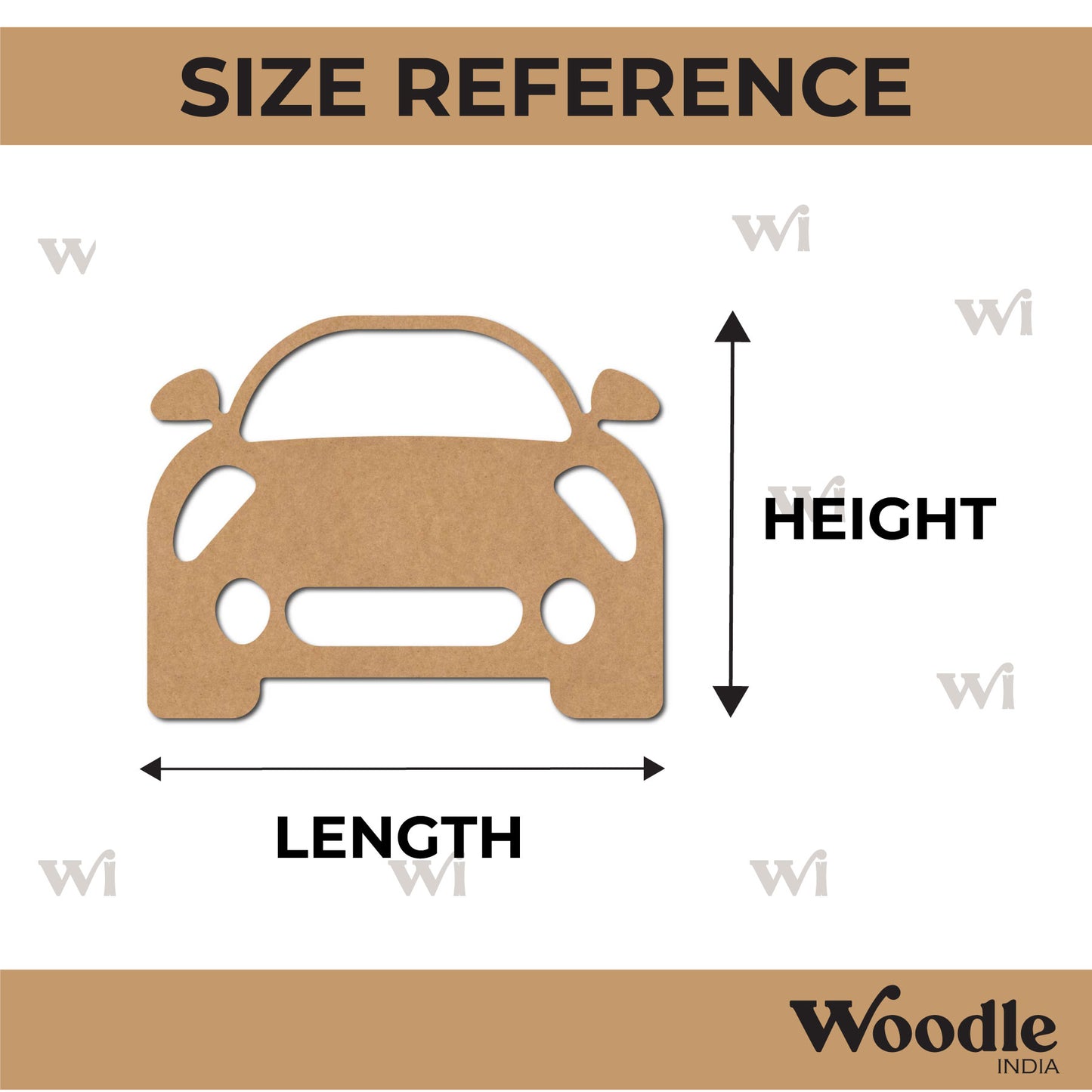 Car Cutout MDF Design 10