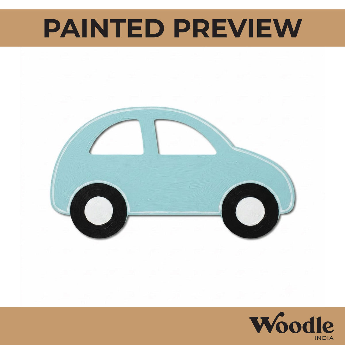 Car Cutout MDF Design 1