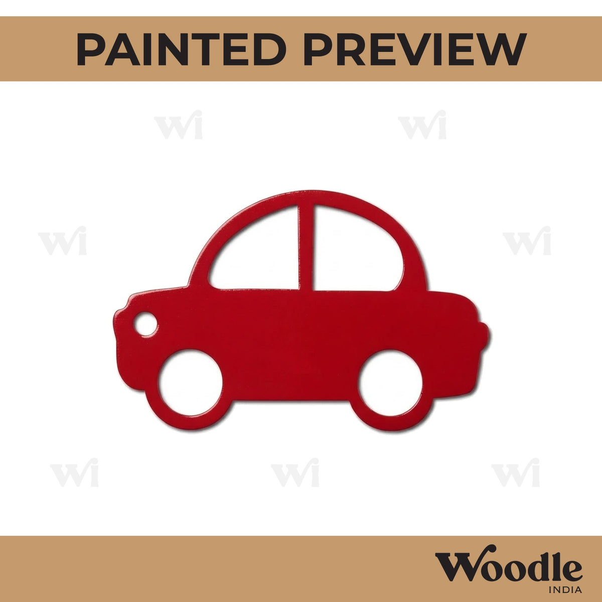 Car Cutout MDF Design 7