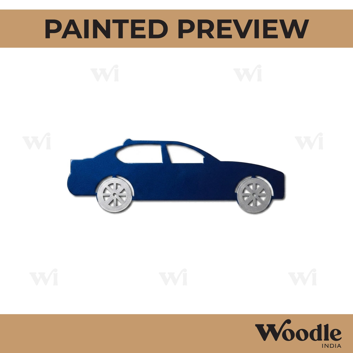Car Cutout MDF Design 8