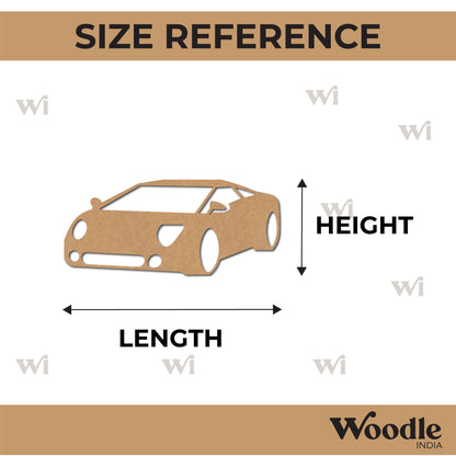 Car Cutout MDF Design 9