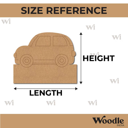 Car Nameplate Pre Marked MDF Design 1