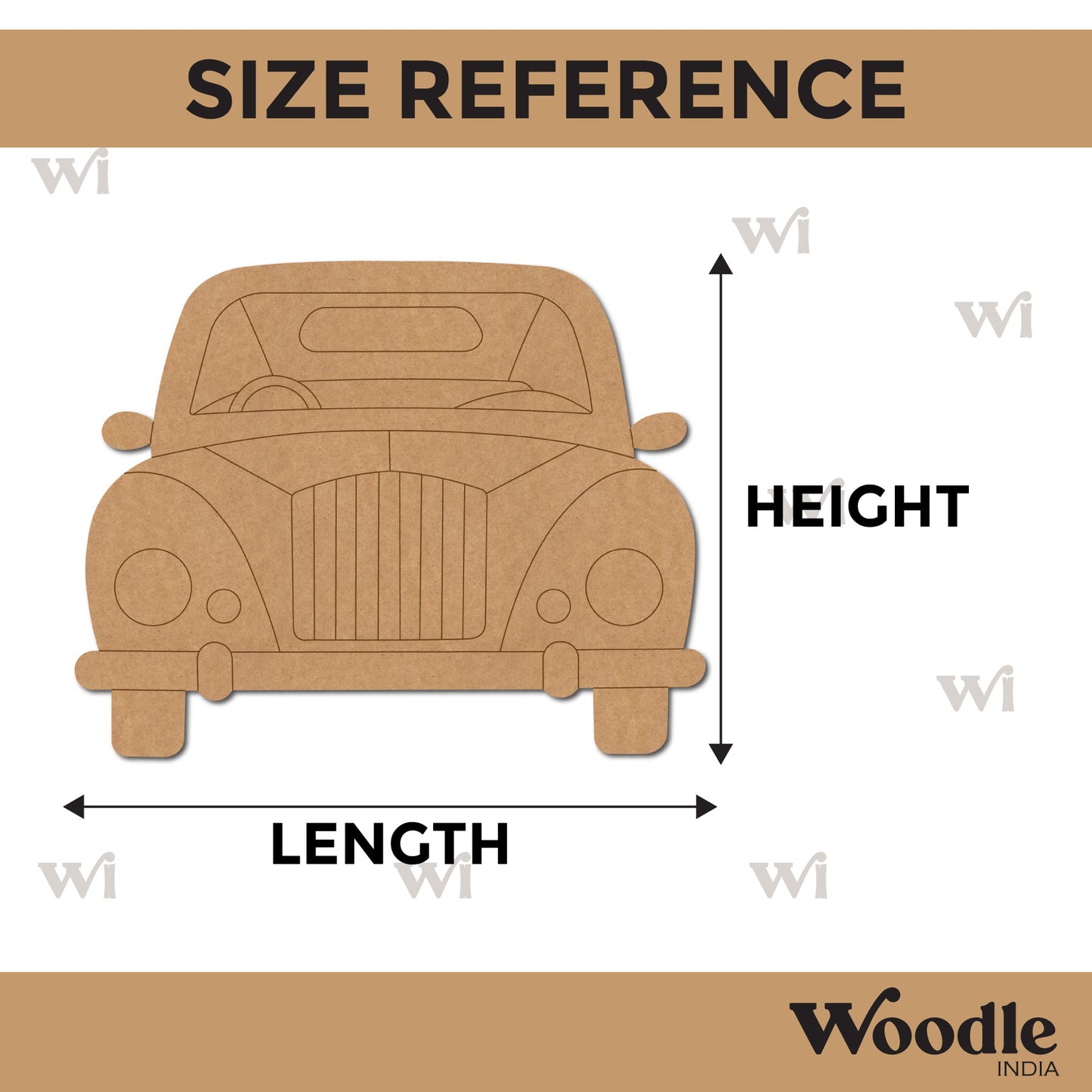 Car Pre Marked MDF Design 11