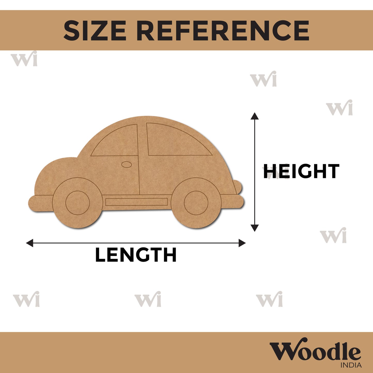 Car Pre Marked MDF Design 12