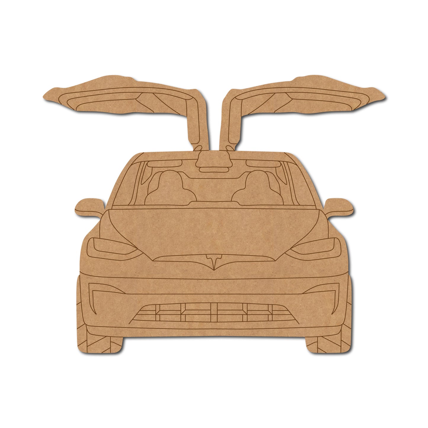 Car Pre Marked MDF Design 13