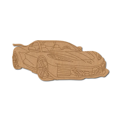 Car Pre Marked MDF Design 16