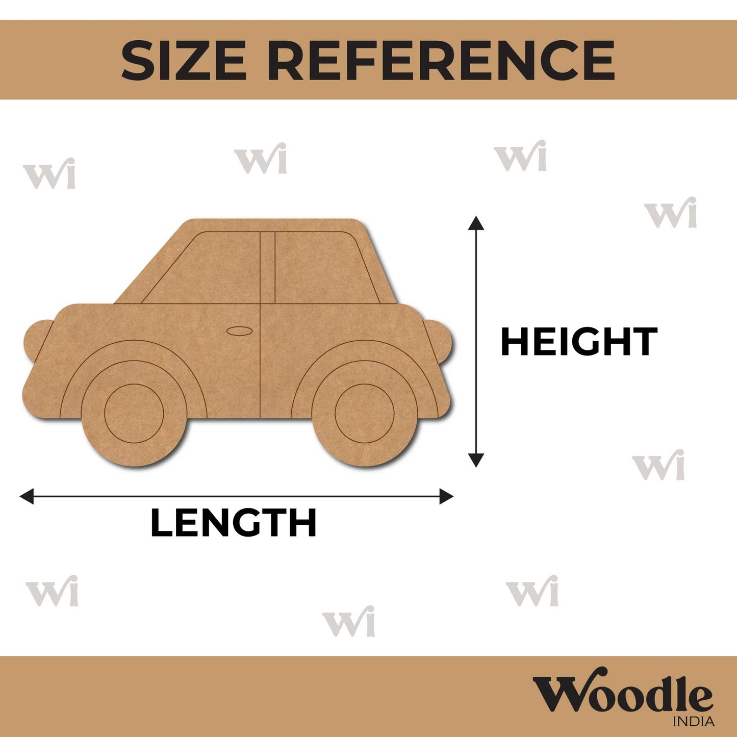 Car Pre Marked MDF Design 20