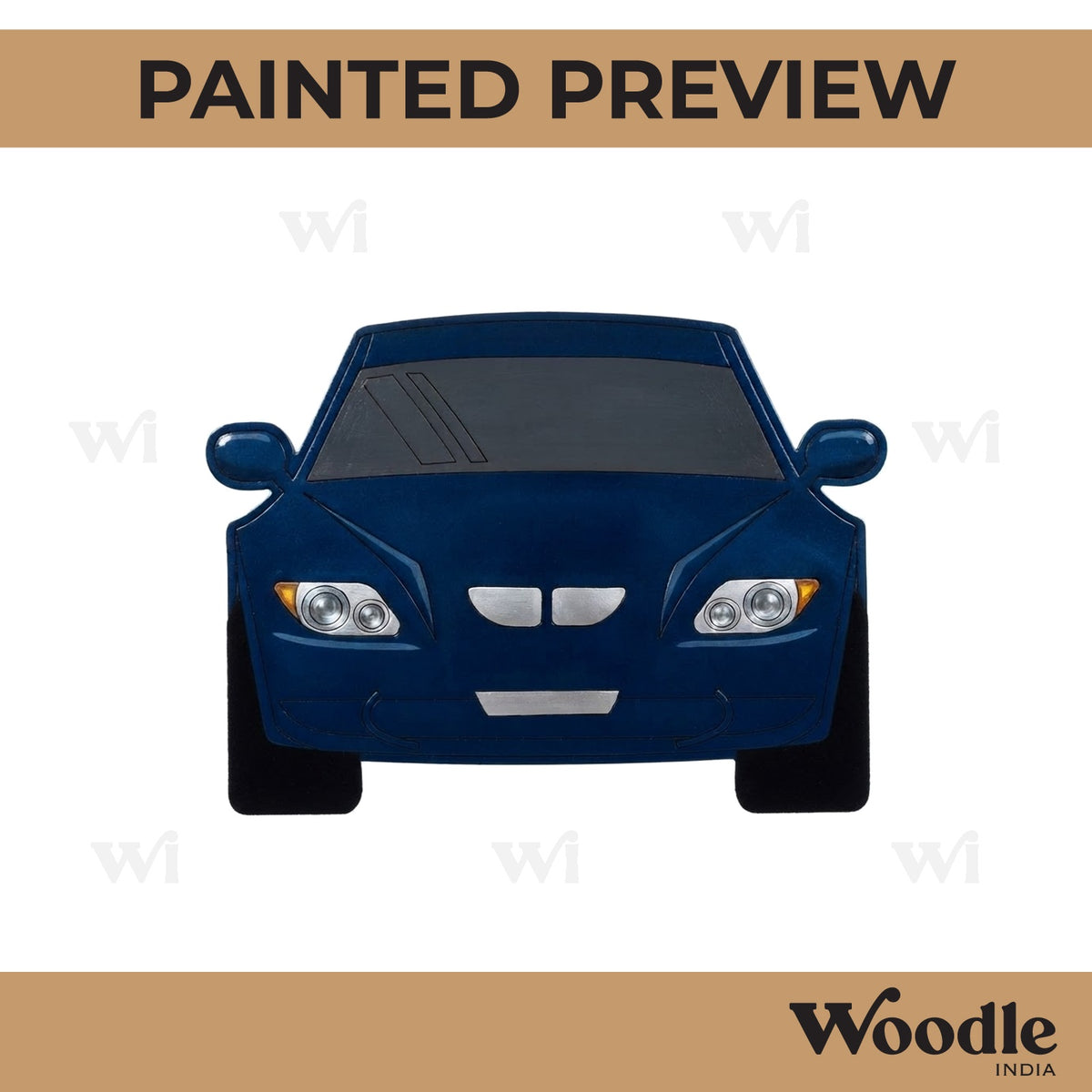 Car Pre Marked MDF Design 21