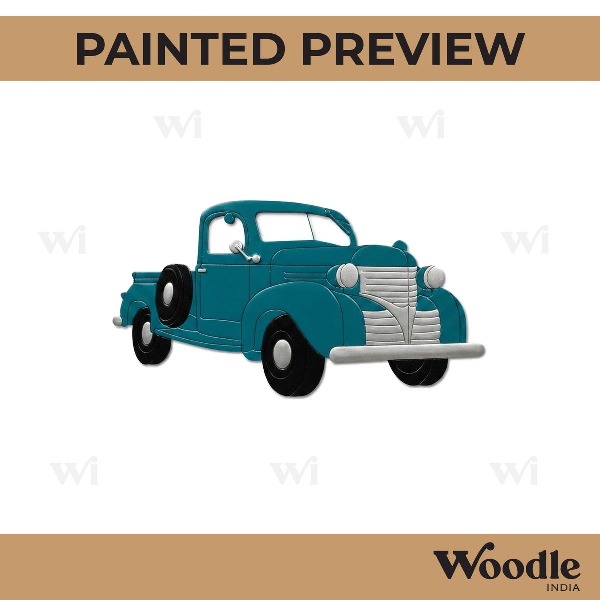 Car Pre Marked MDF Design 3