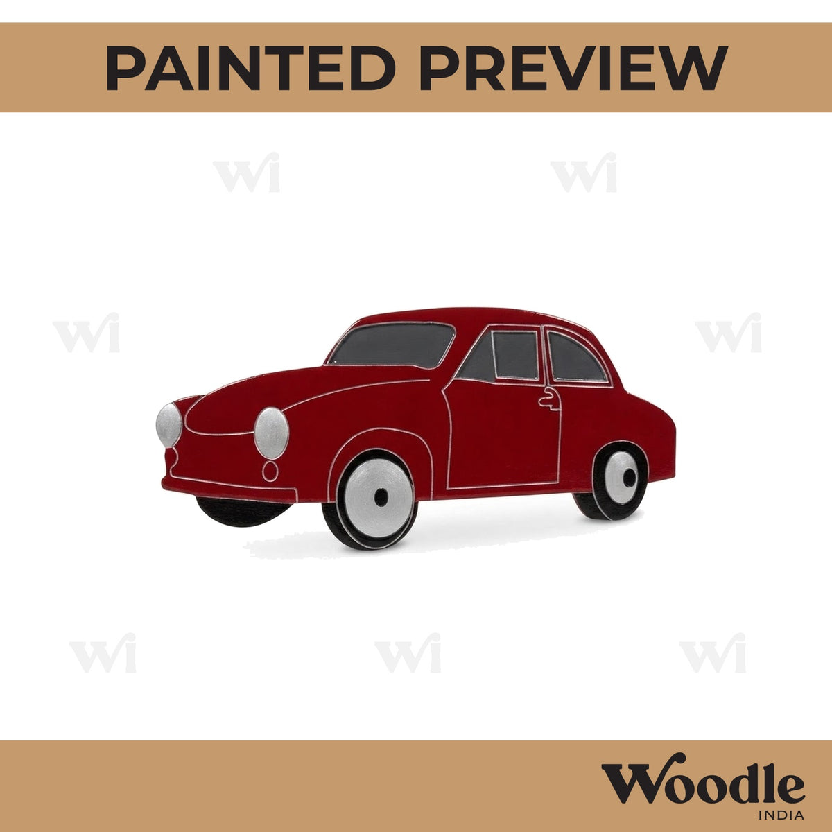 Car Pre Marked MDF Design 30