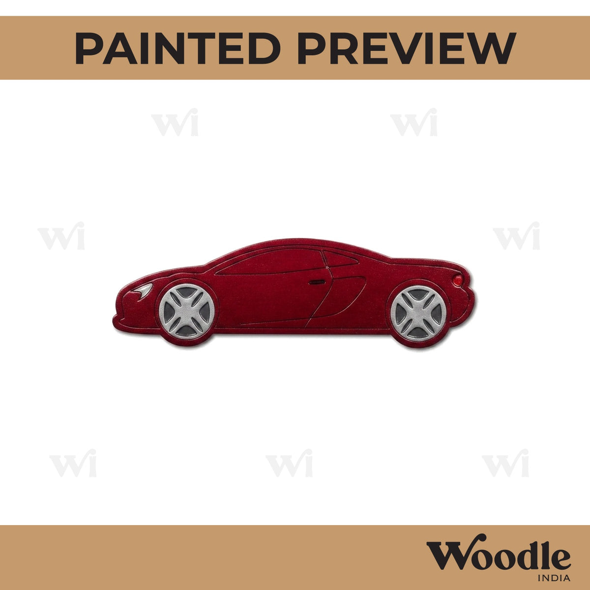 Car Pre Marked MDF Design 31
