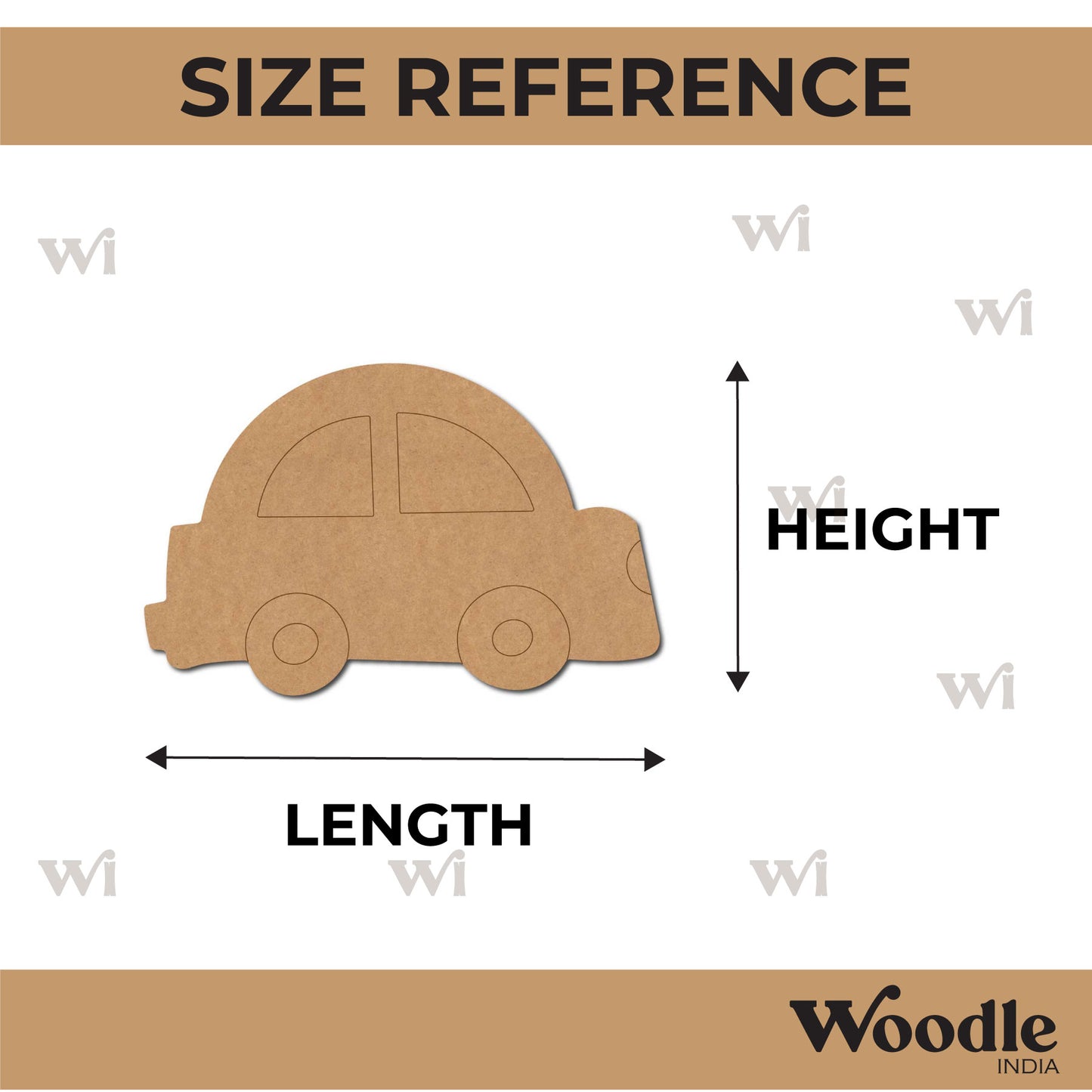 Car Pre Marked MDF Design 32