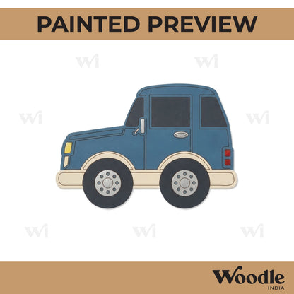 Car Pre Marked MDF Design 4