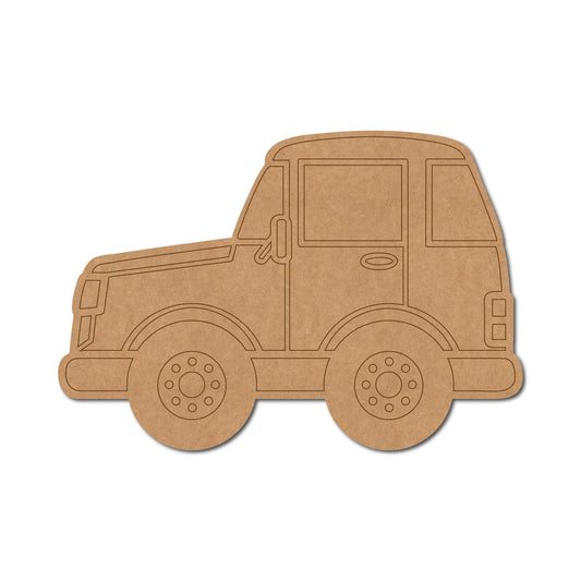 Car Pre Marked MDF Design 4