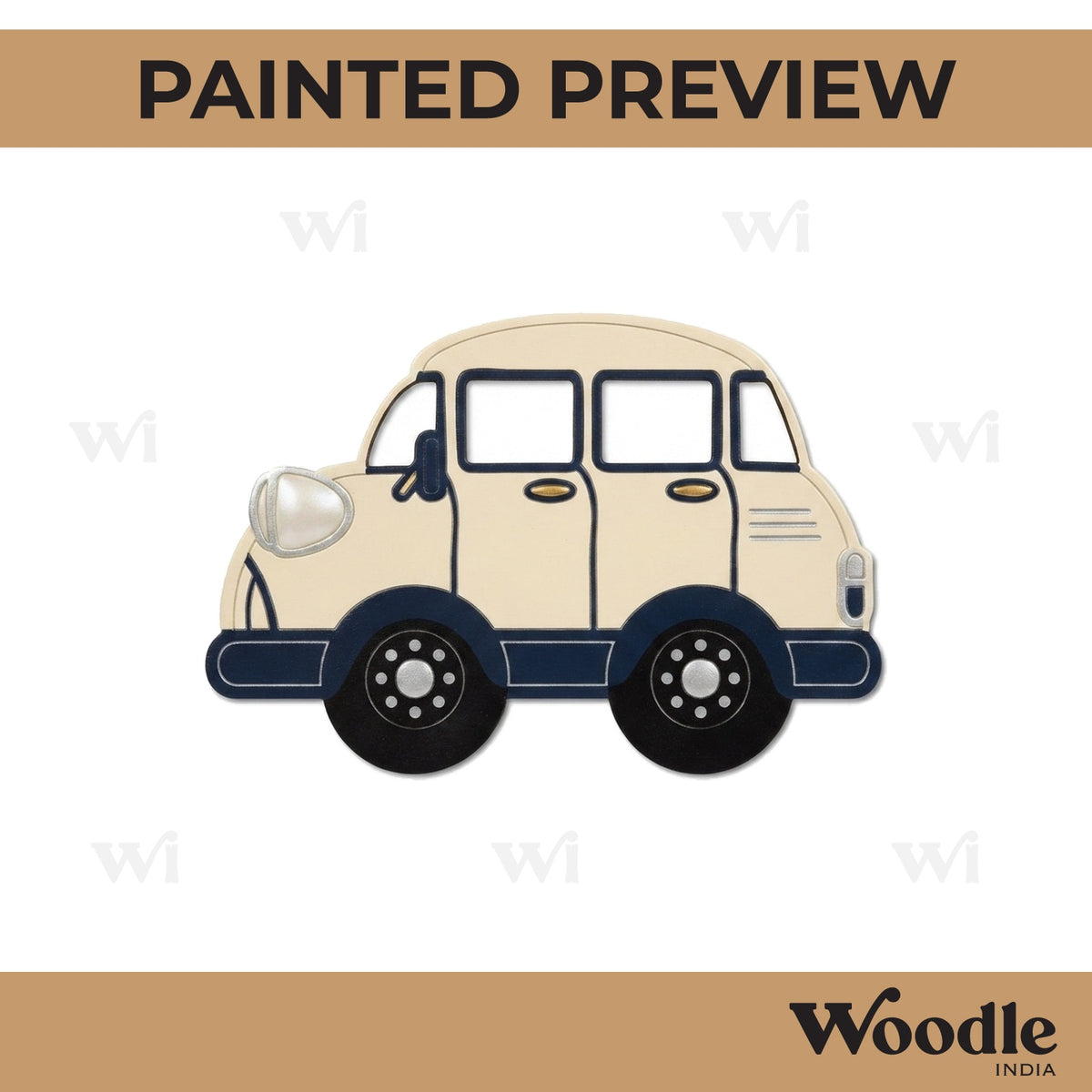 Car Pre Marked MDF Design 5