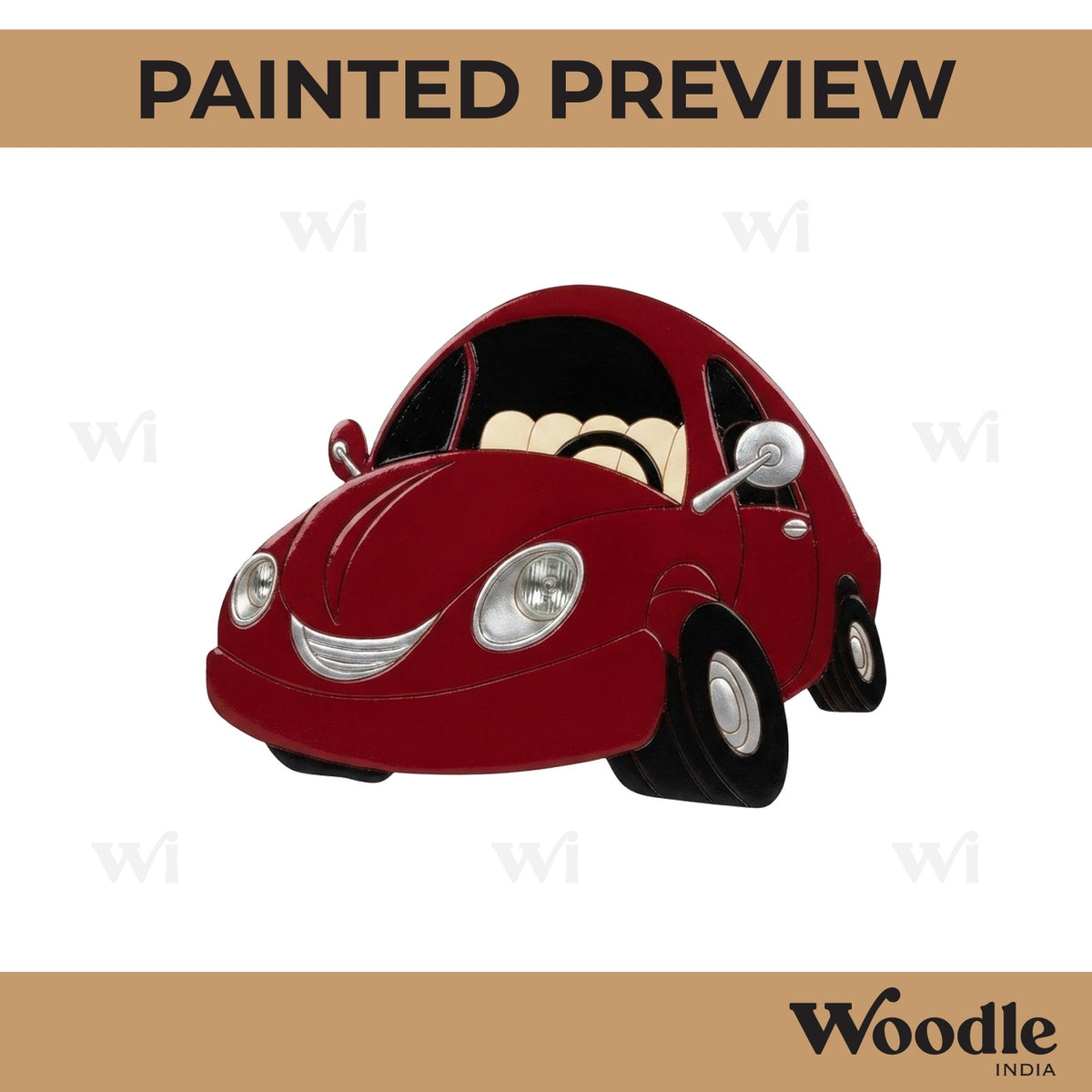 Car Pre Marked MDF Design 6