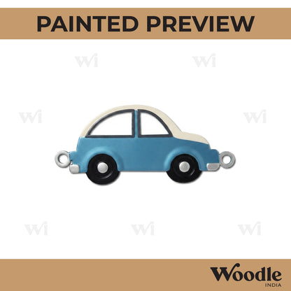 Car Rakhi Cutout MDF Design 1