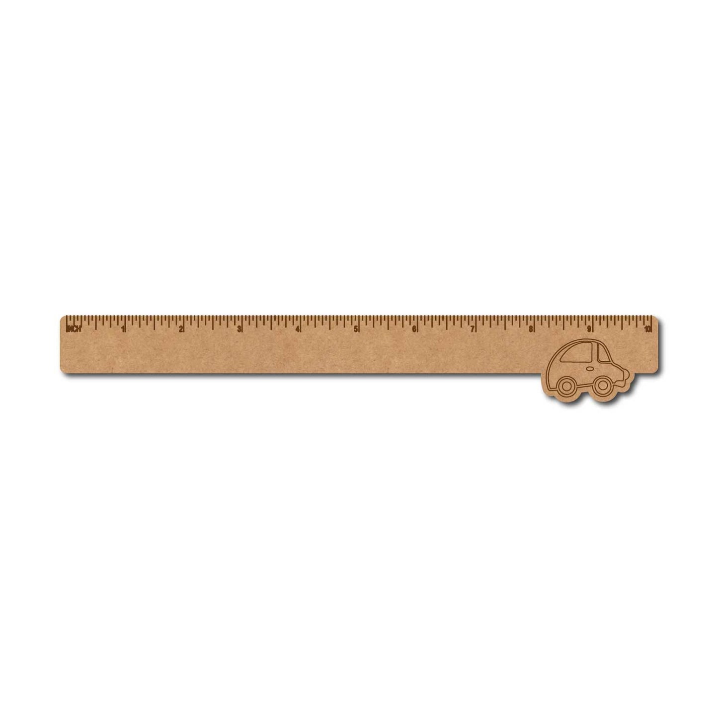 Car Ruler Scale MDF Design 1
