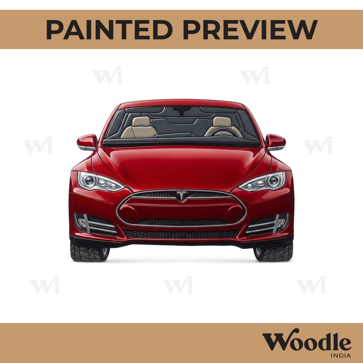 Car Pre Marked MDF Design 14