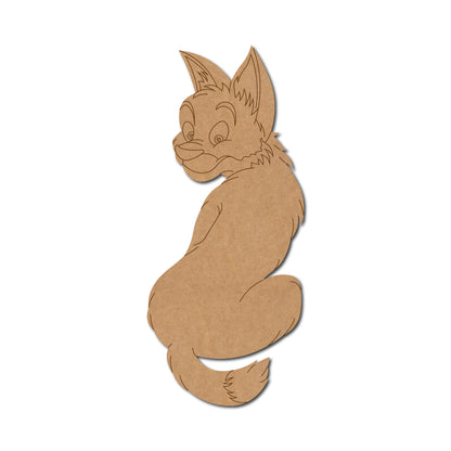 Caracal Wild Cat Pre Marked MDF Design 3