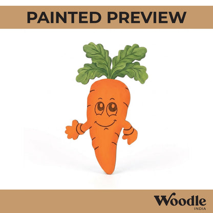 Carrot Pre Marked MDF Design 1