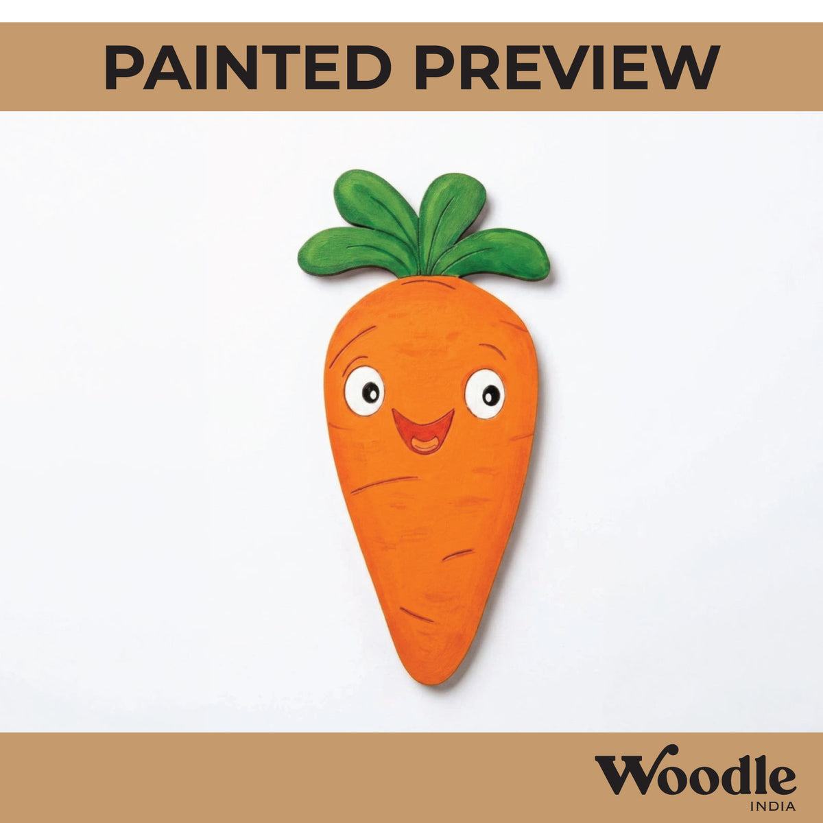 Carrot Pre Marked MDF Design 2